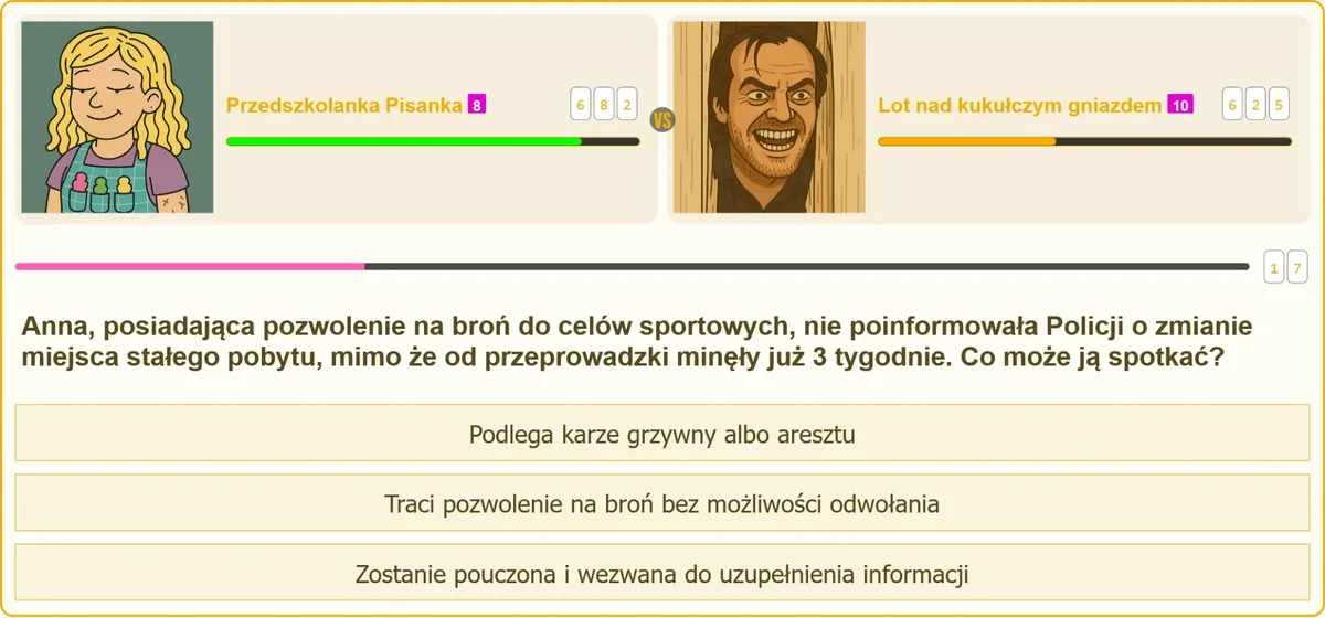 Obowiązek zgłoszenia zmiany miejsca pobytu przez posiadacza pozwolenia na broń