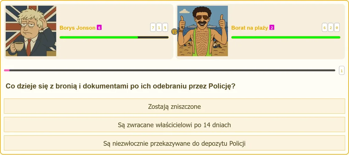 Procedura depozytu broni po odebraniu przez Policję