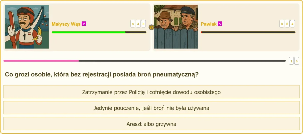 Kara za brak rejestracji broni pneumatycznej