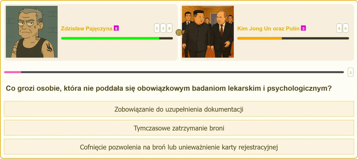 Pozwolenie na broń a obowiązkowe badania lekarskie i psychologiczne