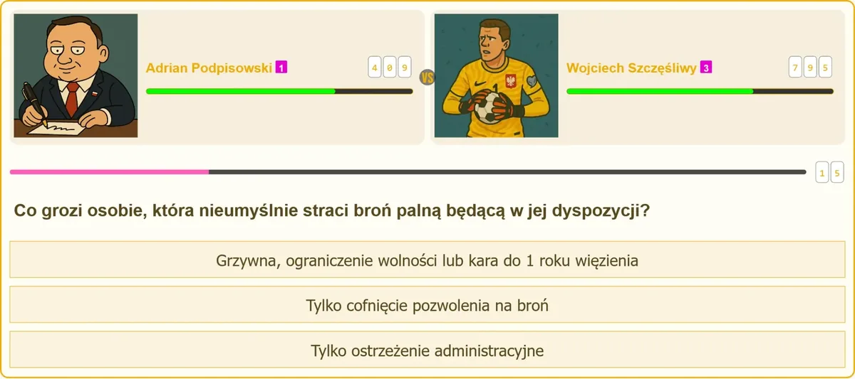 Konsekwencje karne nieumyślnej utraty broni palnej