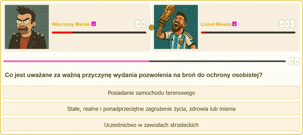 Warunki uzyskania pozwolenia na broń do ochrony osobistej