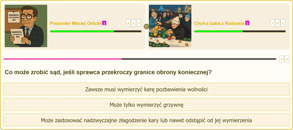 Sąd rozstrzyga sprawę przekroczenia granic obrony koniecznej