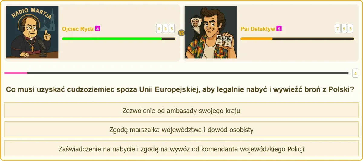Zasady zakupu broni przez cudzoziemca spoza Unii Europejskiej
