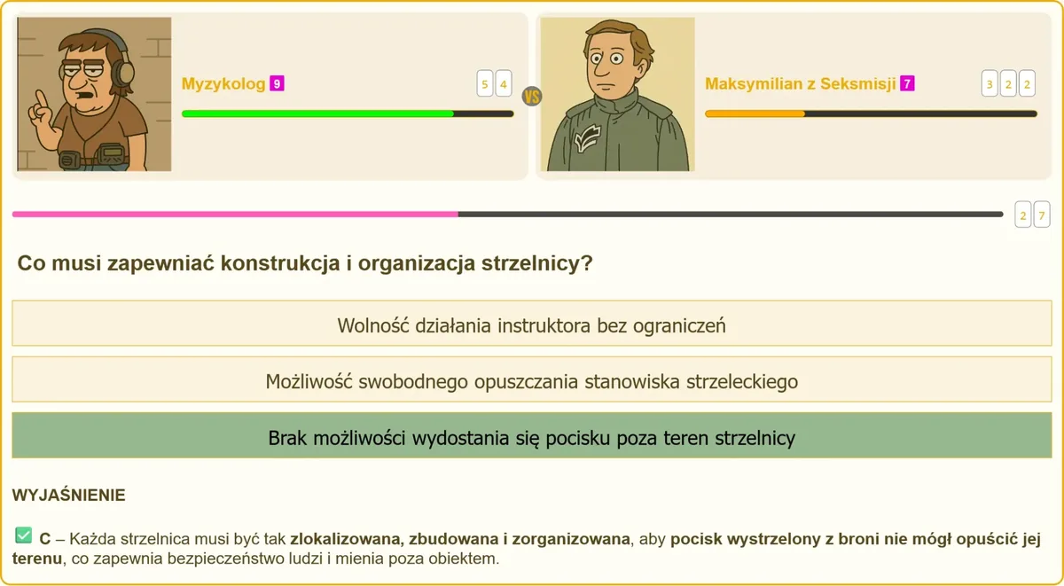 Wymogi bezpieczeństwa konstrukcji i organizacji strzelnicy