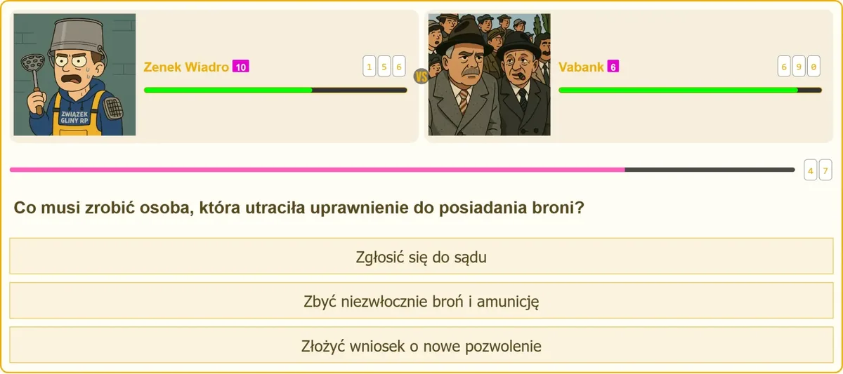 Obowiązek zbycia broni po utracie uprawnień