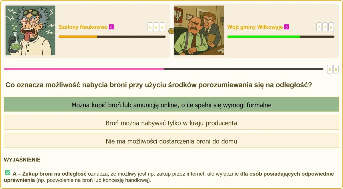 Dokumenty potrzebne do zakupu broni przez internet