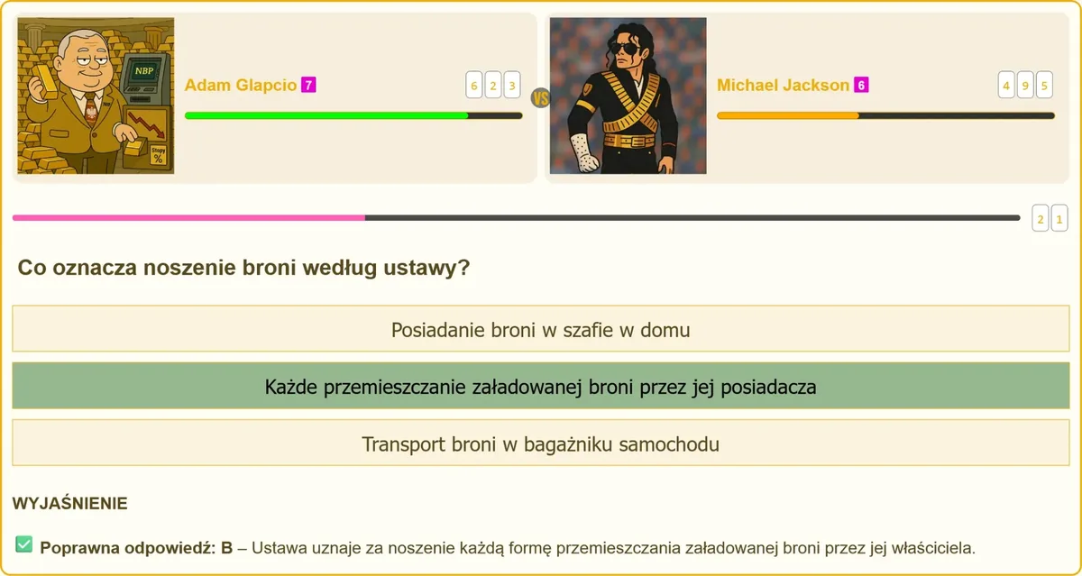Definicja noszenia broni według ustawy o broni i amunicji