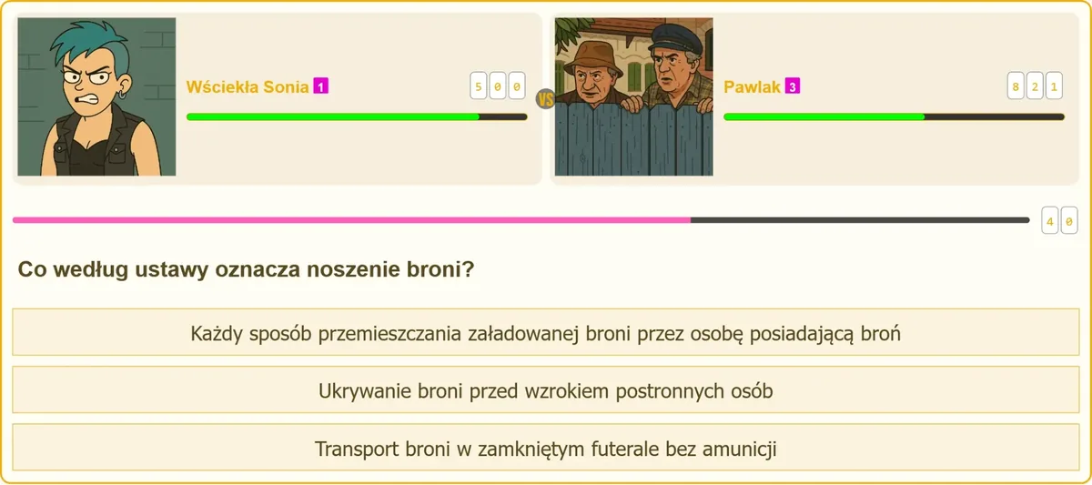 Definicja noszenia broni w ustawie o broni i amunicji