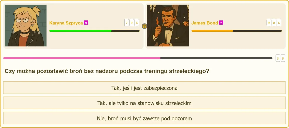 Broń pozostawiona bez nadzoru na stanowisku strzeleckim