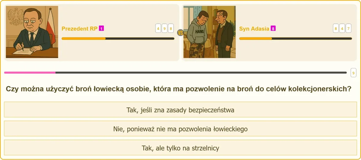Użyczenie broni łowieckiej osobie z pozwoleniem kolekcjonerskim