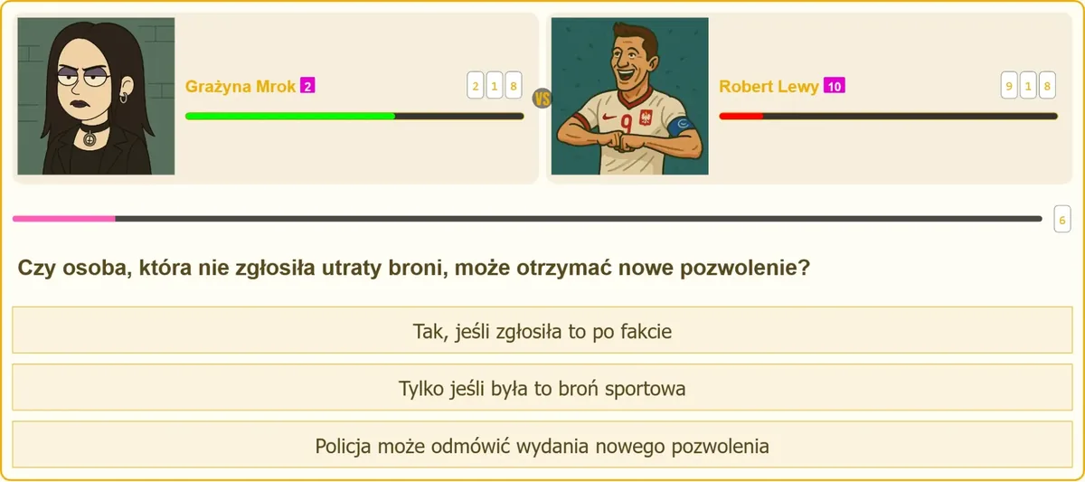 Niezgłoszenie utraty broni a odmowa pozwolenia na broń