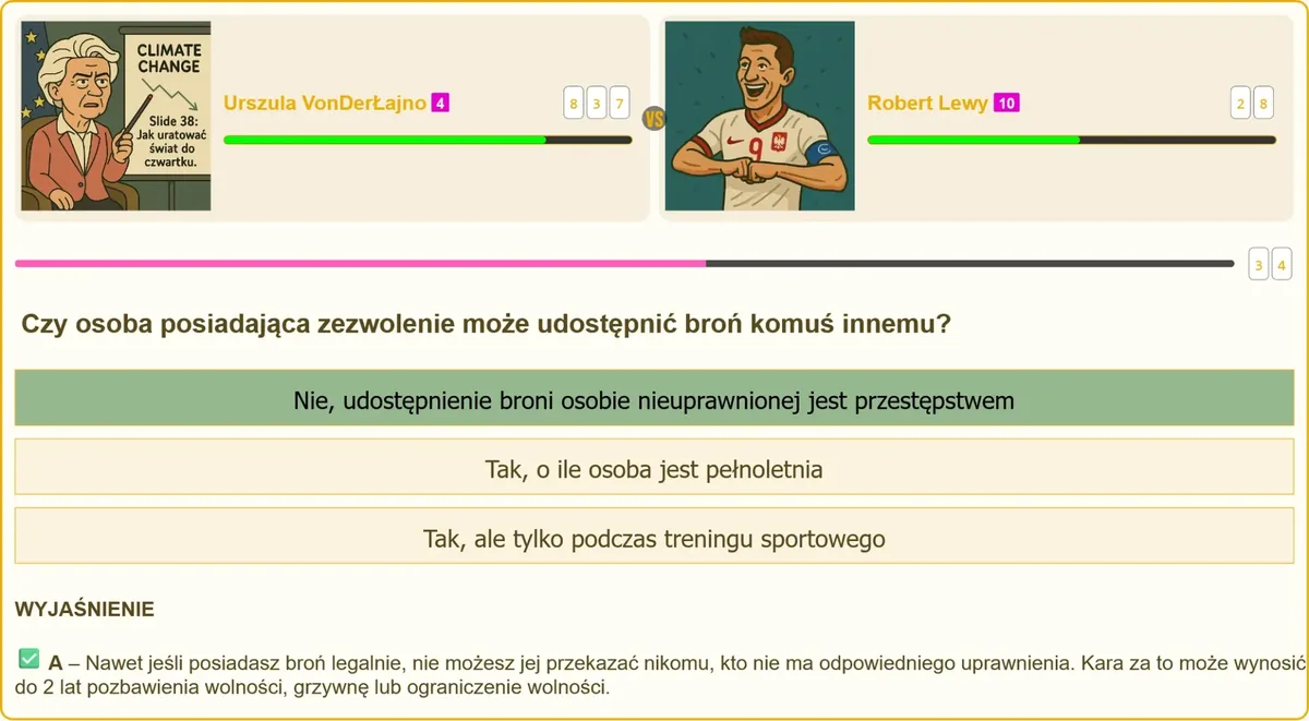 Zasady udostępniania broni osobie nieuprawnionej