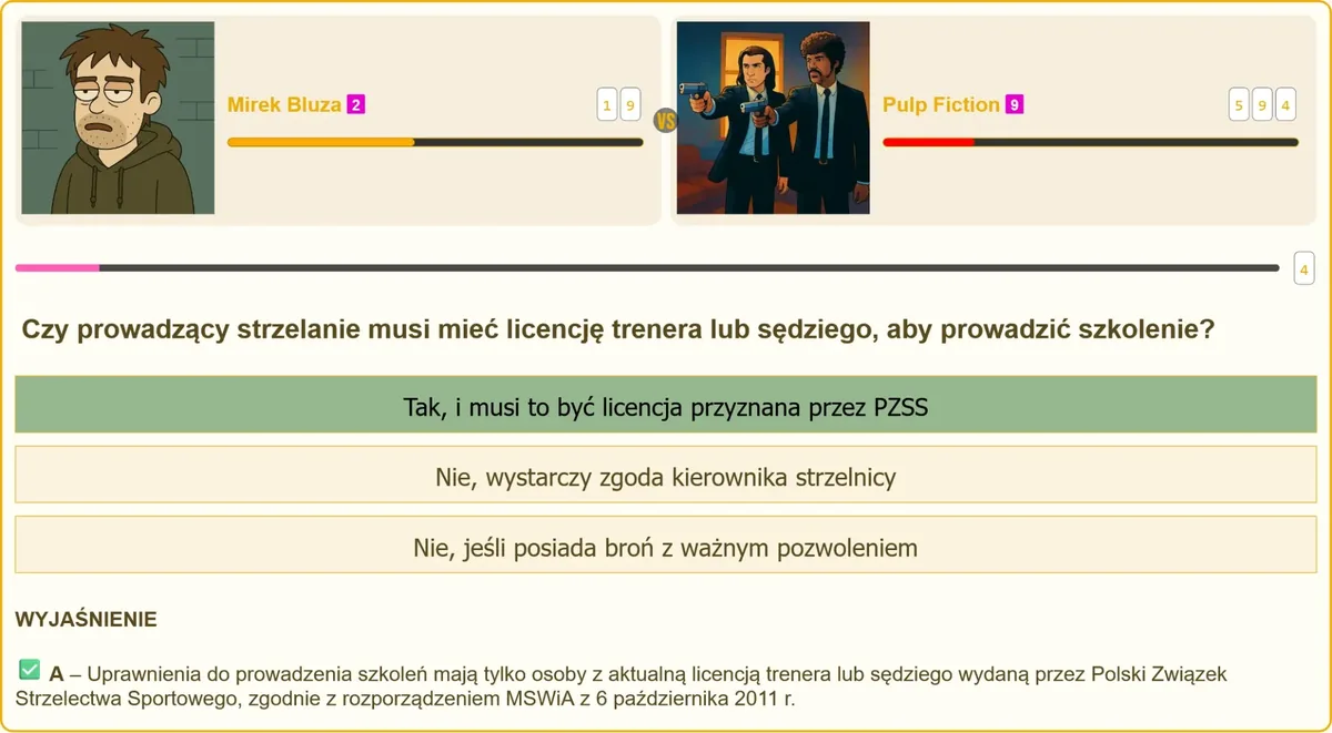 Egzamin na patent strzelecki – testy i pytania