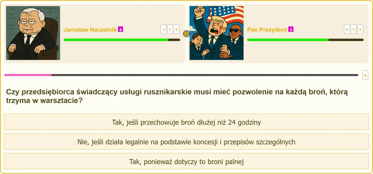 Zasady posiadania broni w warsztacie rusznikarskim