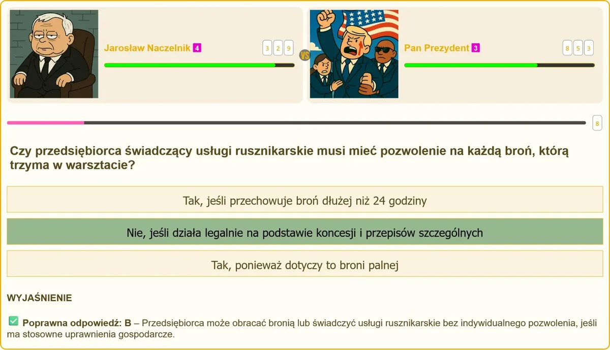 Zasady posiadania broni w warsztacie rusznikarskim