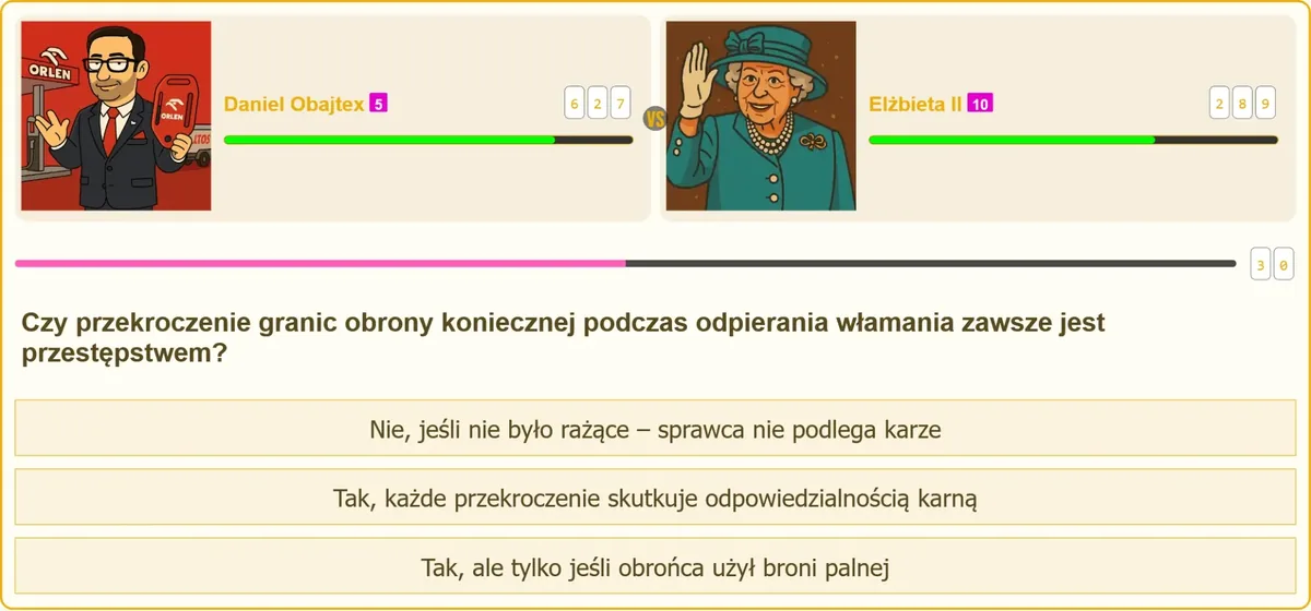 Waga sądowa i broń jako symbol obrony koniecznej podczas włamania