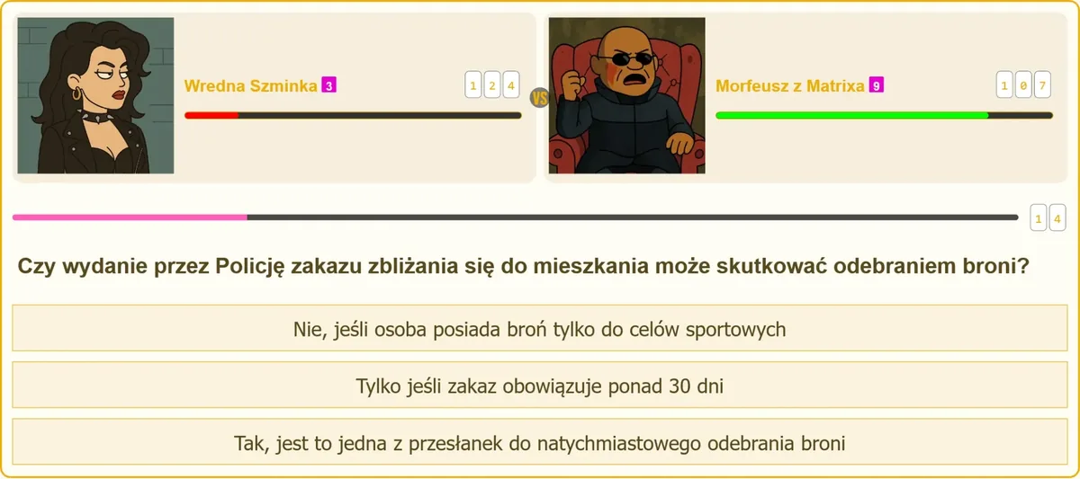 Zakaz zbliżania się wydany przez Policję a odebranie broni