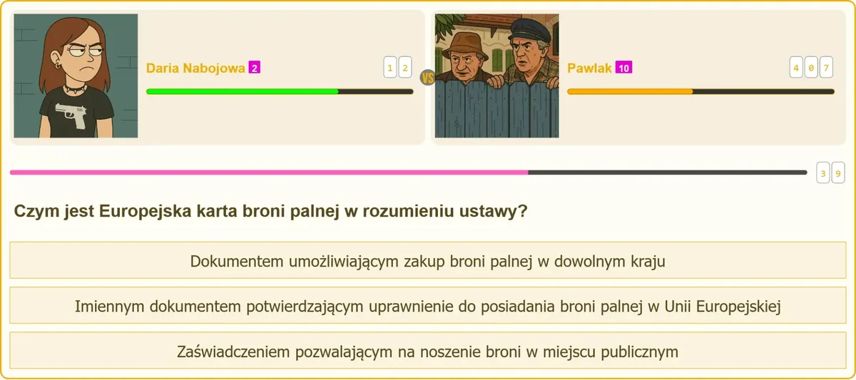 Europejska karta broni palnej jako dokument uprawniający do transportu broni w UE