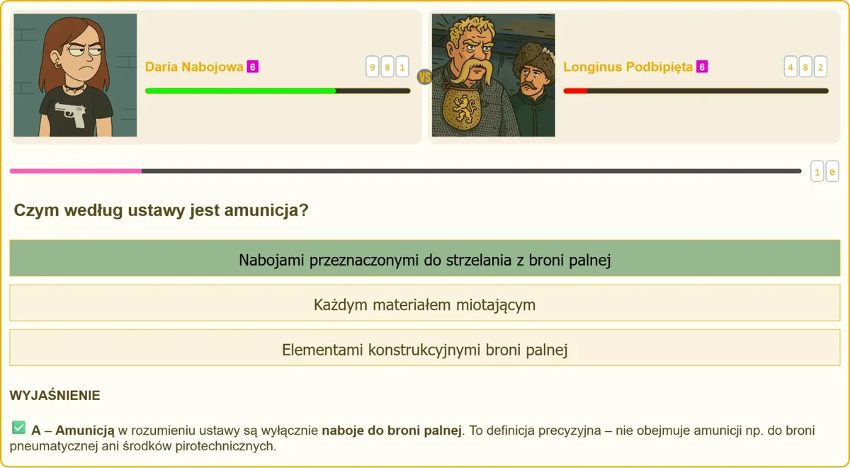 Amunicja według ustawy o broni i amunicji