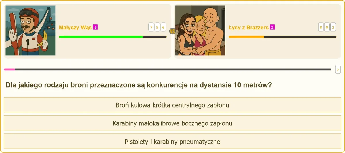 Pistolet pneumatyczny na strzelnicy podczas konkurencji na 10 metrów