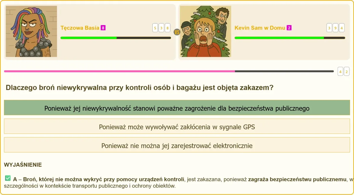 Egzamin na patent strzelecki – pytanie o broń niewykrywalną