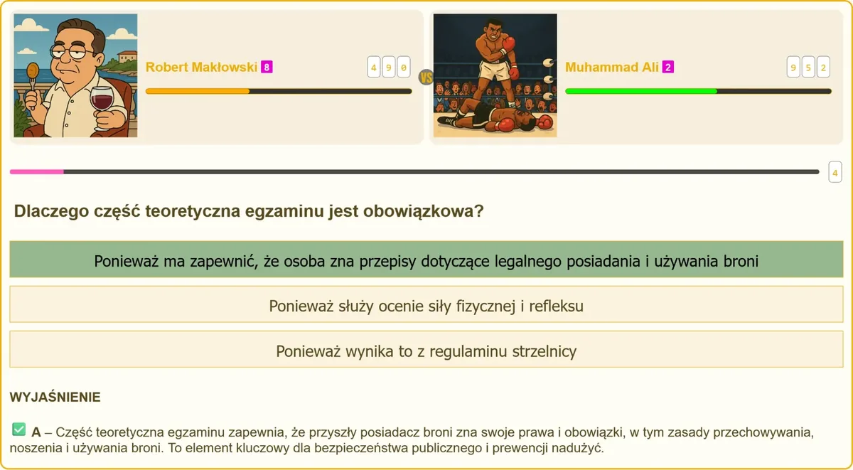 Egzamin teoretyczny na patent strzelecki – znajomość przepisów o broni i amunicji