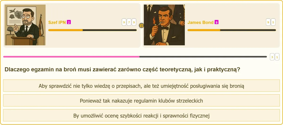 Egzamin na pozwolenie na broń - część praktyczna na strzelnicy