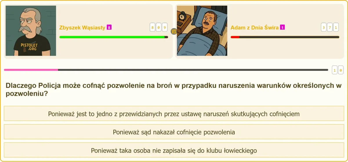 Naruszenie warunków pozwolenia na broń a jego cofnięcie