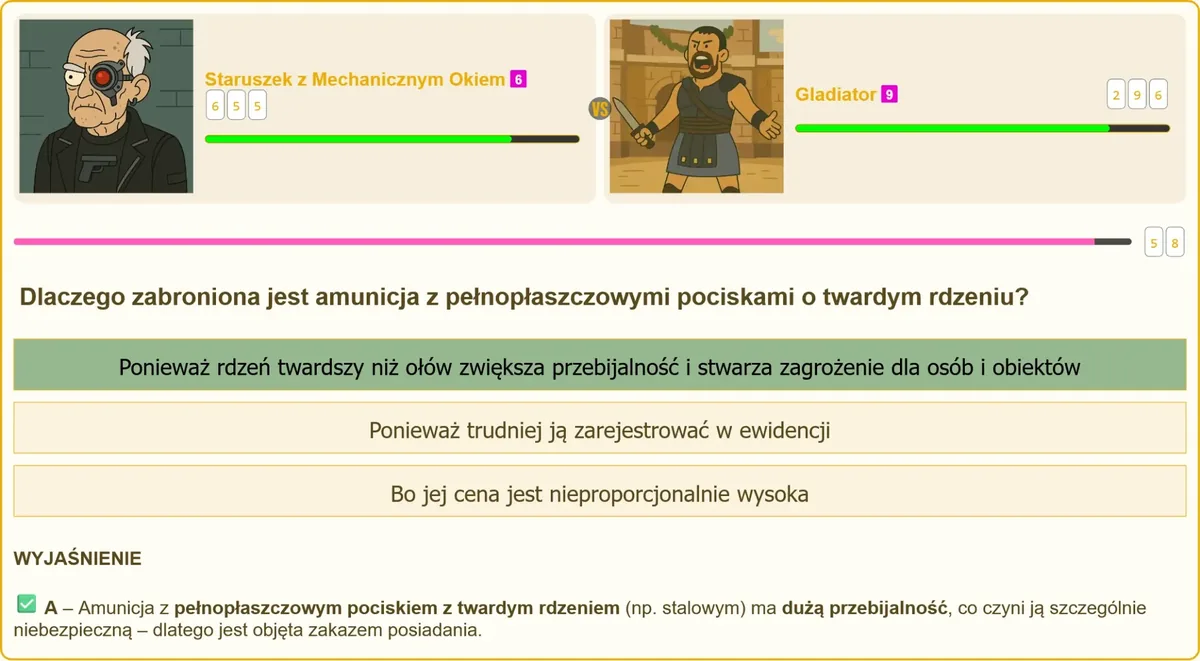Amunicja z pełnopłaszczowym pociskiem o twardym rdzeniu