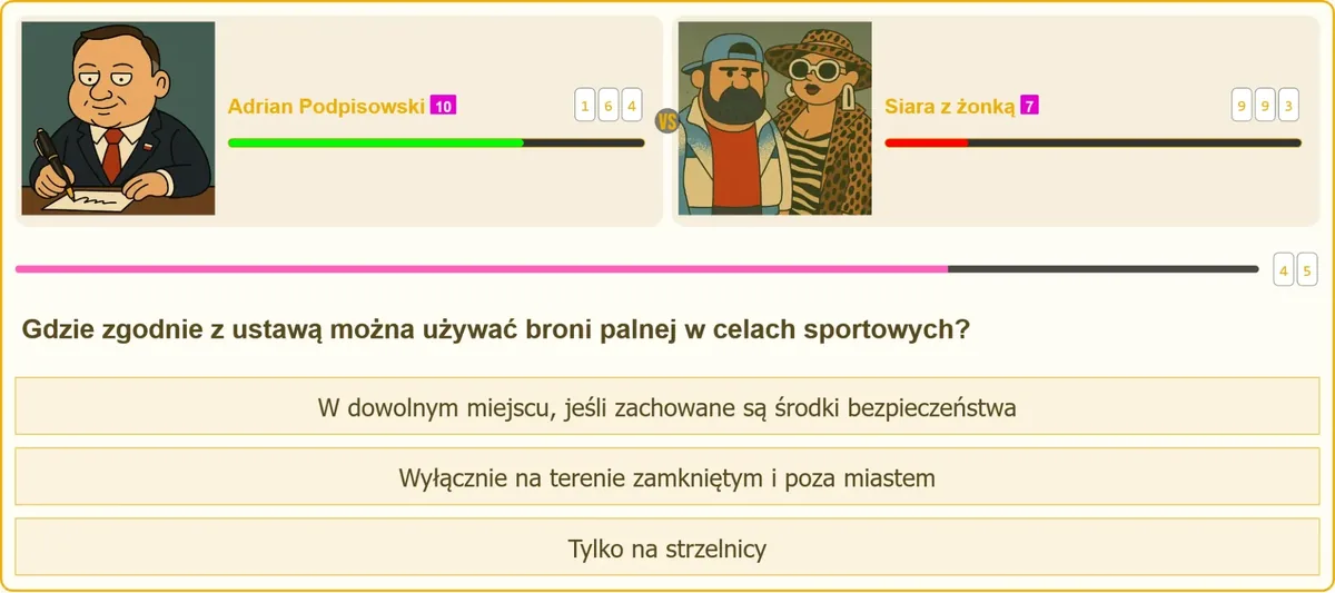 Strzelnica sportowa spełniająca wymogi bezpieczeństwa do treningu z bronią palną