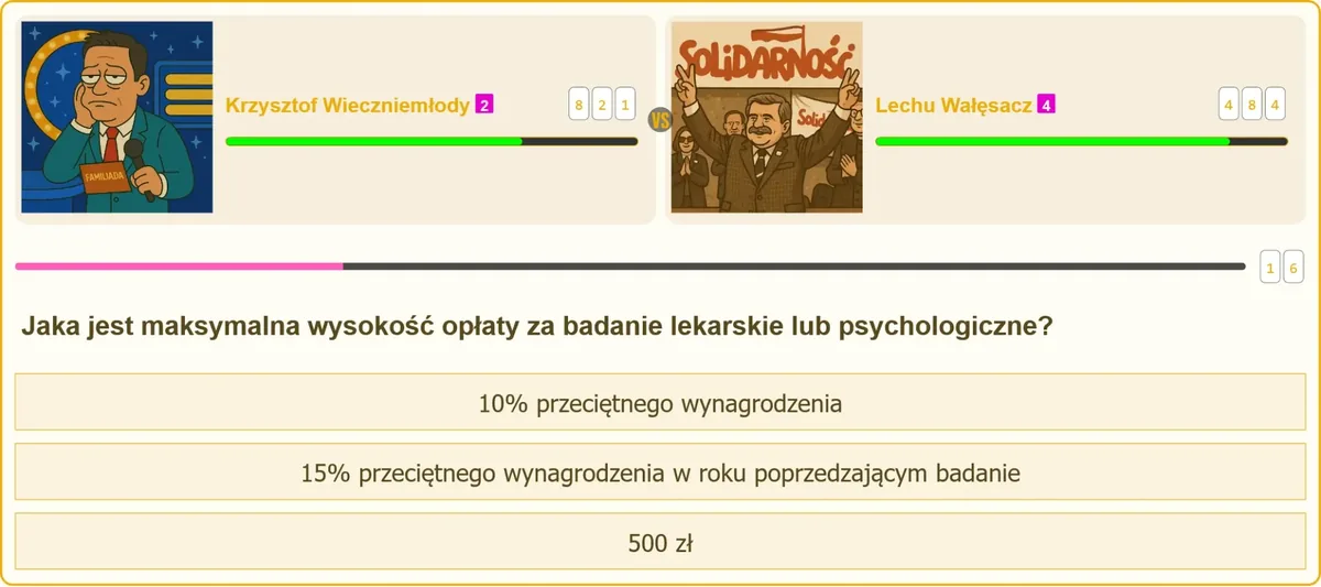 Opłata za badanie lekarskie i psychologiczne do patentu strzeleckiego