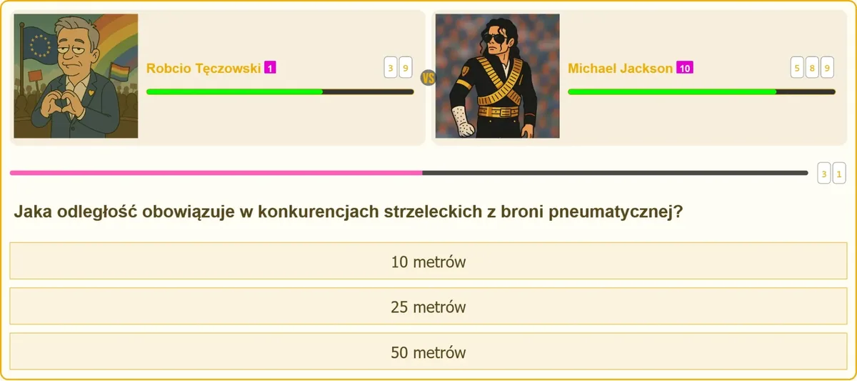 Stanowisko strzeleckie do konkurencji pneumatycznej na dystansie 10 metrów