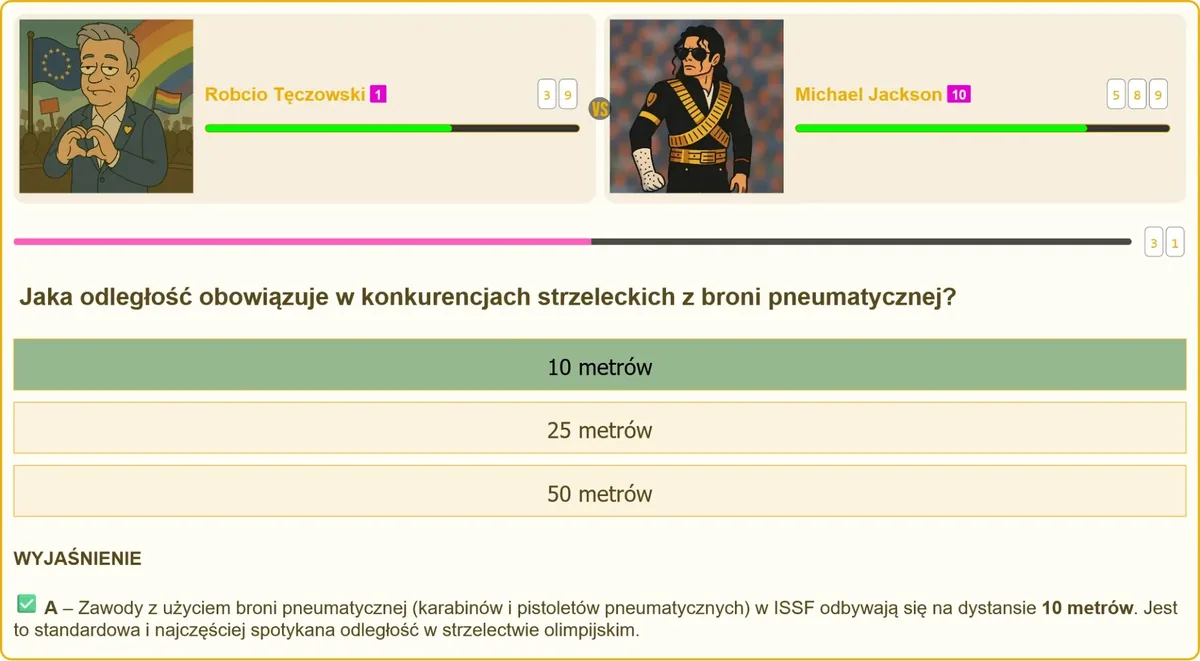Stanowisko strzeleckie do konkurencji pneumatycznej na dystansie 10 metrów