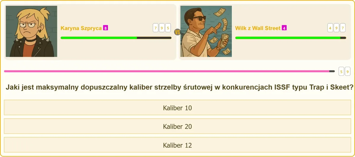 Porównanie śrutu w kalibrze 12 i 20