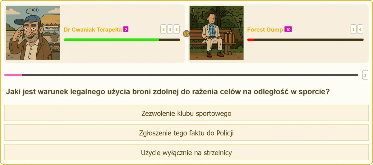 Warunki legalnego użycia broni sportowej na strzelnicy