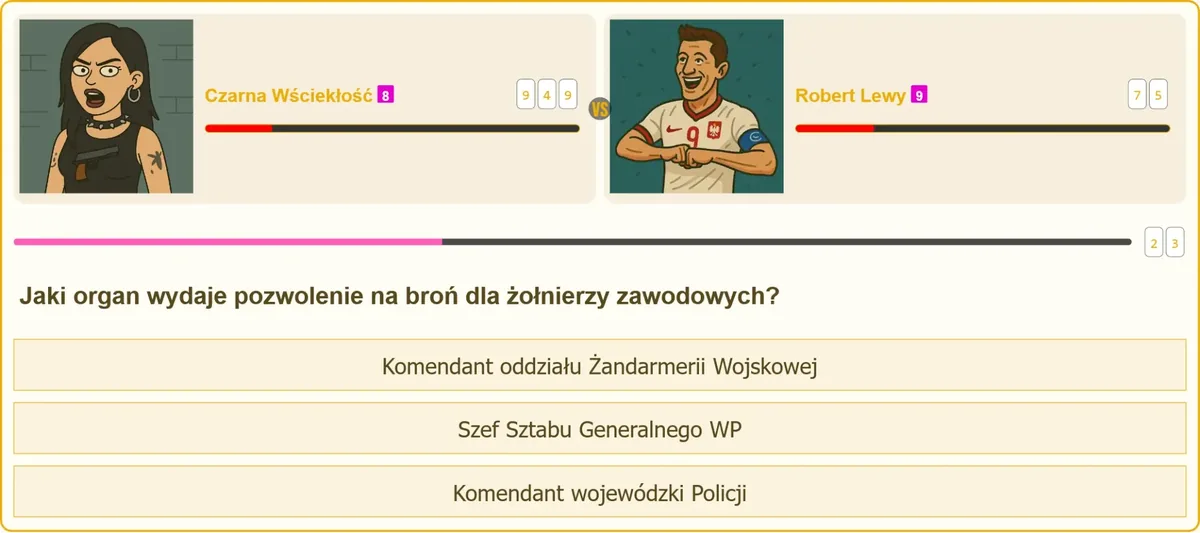 Żandarmeria Wojskowa – organ właściwy do wydania pozwolenia na broń żołnierzom
