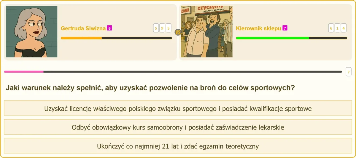 Warunki uzyskania pozwolenia na broń sportową