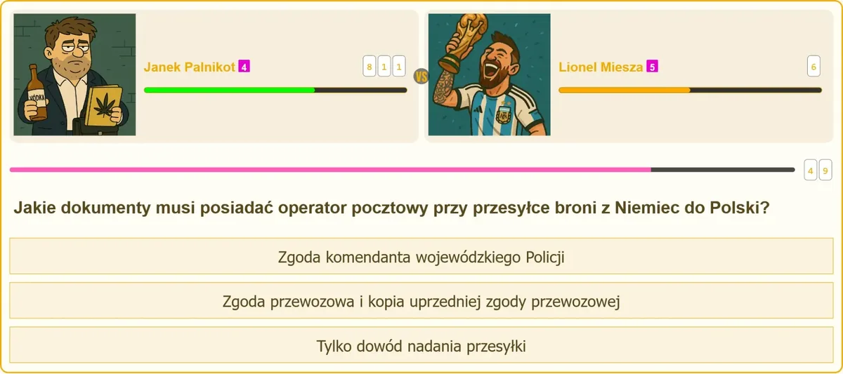 Dokumenty wymagane przy przesyłce broni z Niemiec do Polski