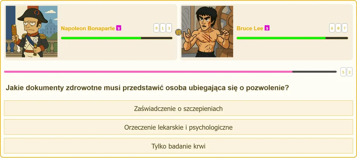 Wymagane dokumenty zdrowotne przy ubieganiu się o pozwolenie na broń