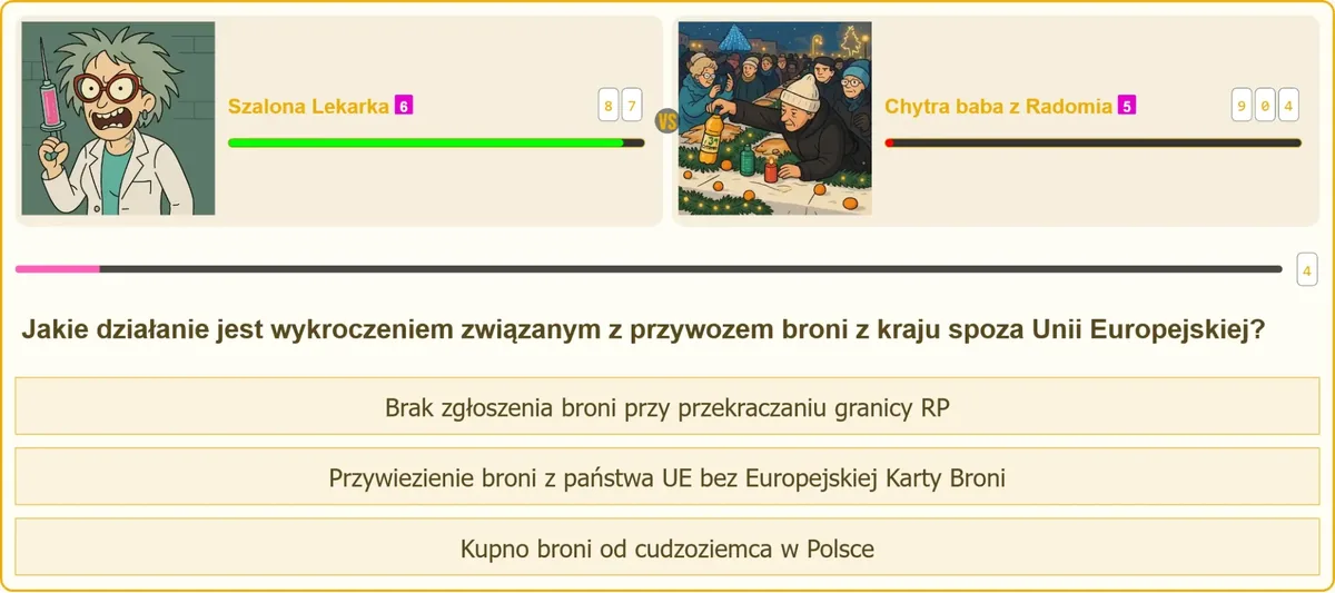 Przywóz broni z kraju spoza Unii Europejskiej i obowiązek zgłoszenia na granicy