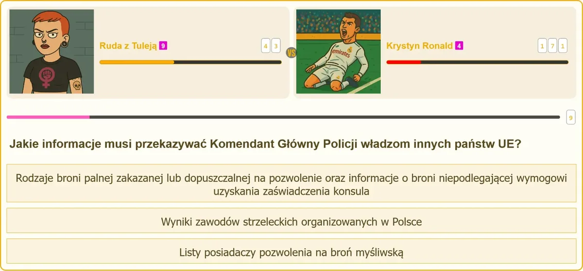 Obowiązek informacyjny Komendanta Głównego Policji wobec państw UE