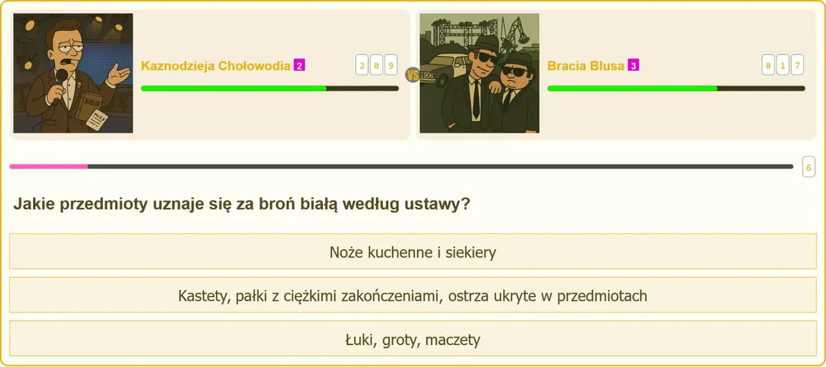 Definicja broni białej według ustawy o broni i amunicji