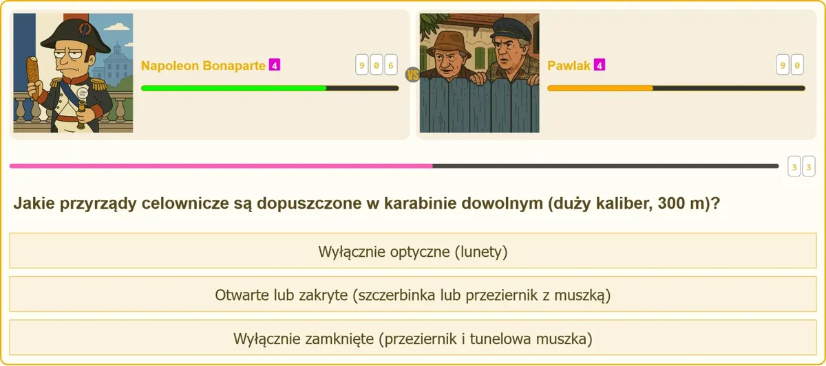 Strzelec z karabinem dowolnym na dystansie 300 metrów