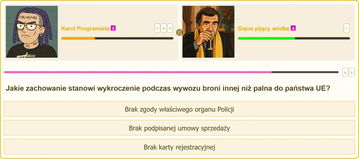 Wywóz broni innej niż palna do państwa Unii Europejskiej