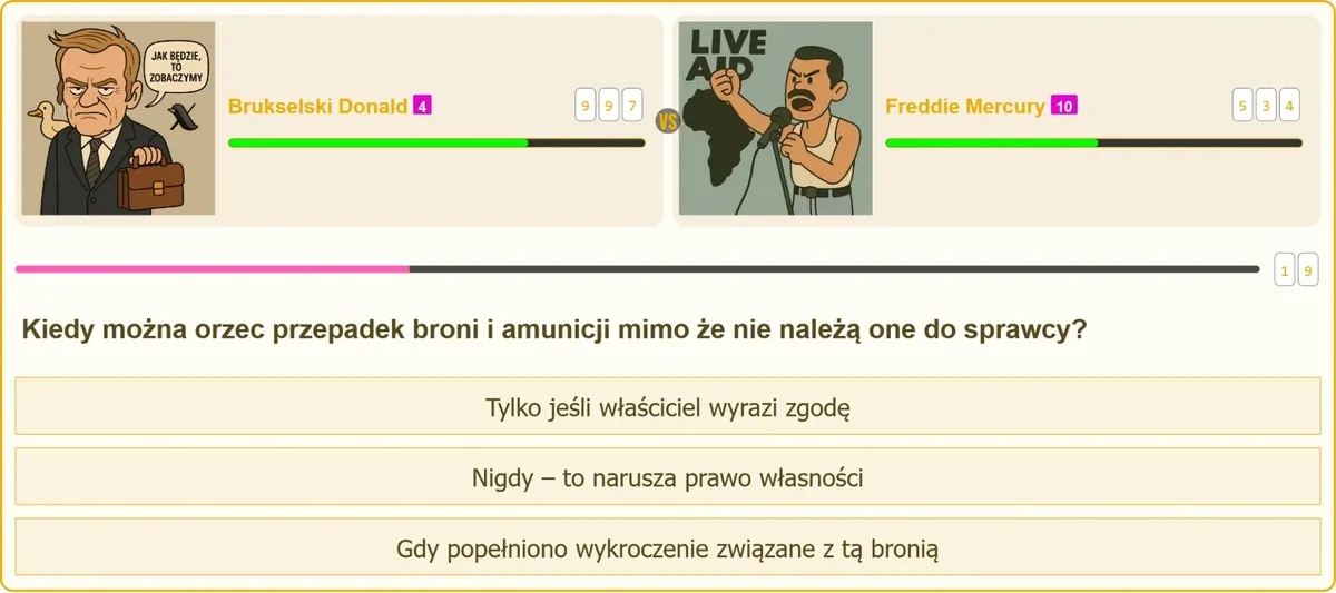 Przesłanki przepadku broni i amunicji niezależnie od prawa własności