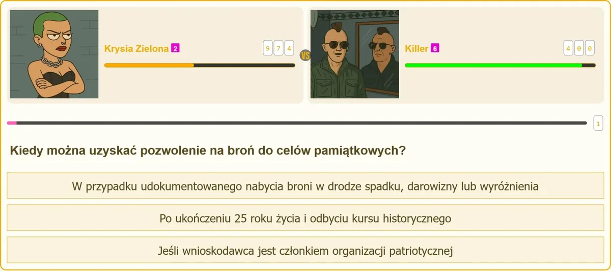 Procedura uzyskania pozwolenia na broń pamiątkową