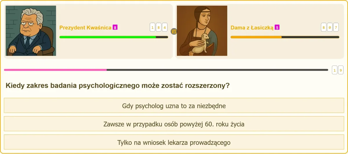Badanie psychologiczne kandydata na pozwolenie na broń