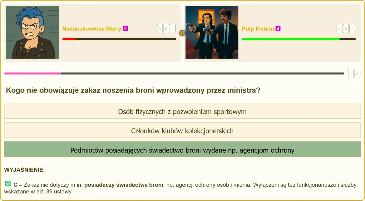 Zakaz noszenia broni i jego wyjątki według ustawy o broni i amunicji