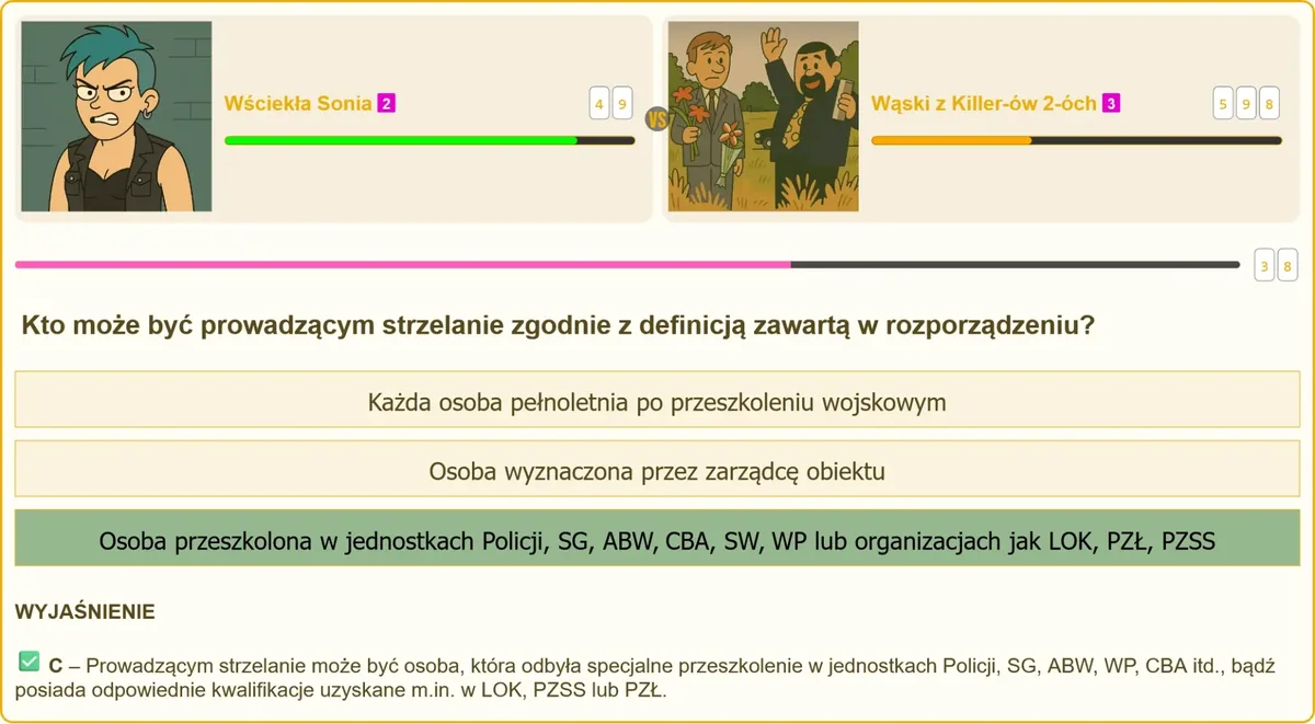 Wymagania wobec osoby prowadzącej strzelanie na strzelnicy